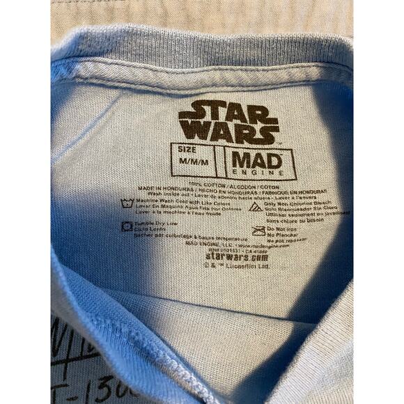 Mens Star Wars Millenium Falcon T-Shirt M - Picture 3 of 4